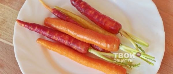Рагу из моркови